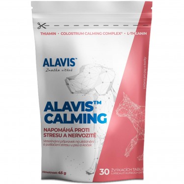ALAVIS Calming proti nervozite a stresu na upokojenie