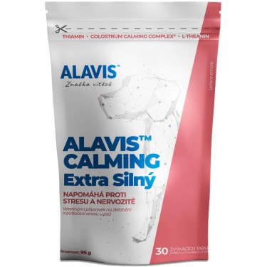 ALAVIS Calming Extra silný žuvacie tablety na upokojenie