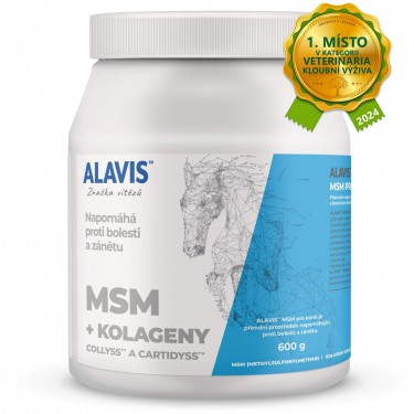 ALAVIS MSM pre kone a patentované kolagény na kĺby