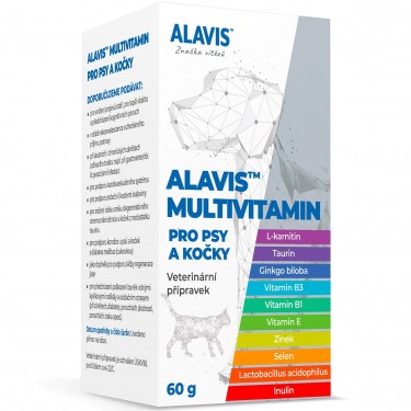 ALAVIS MULTIVITAMÍN pre psy a mačky na imunitu