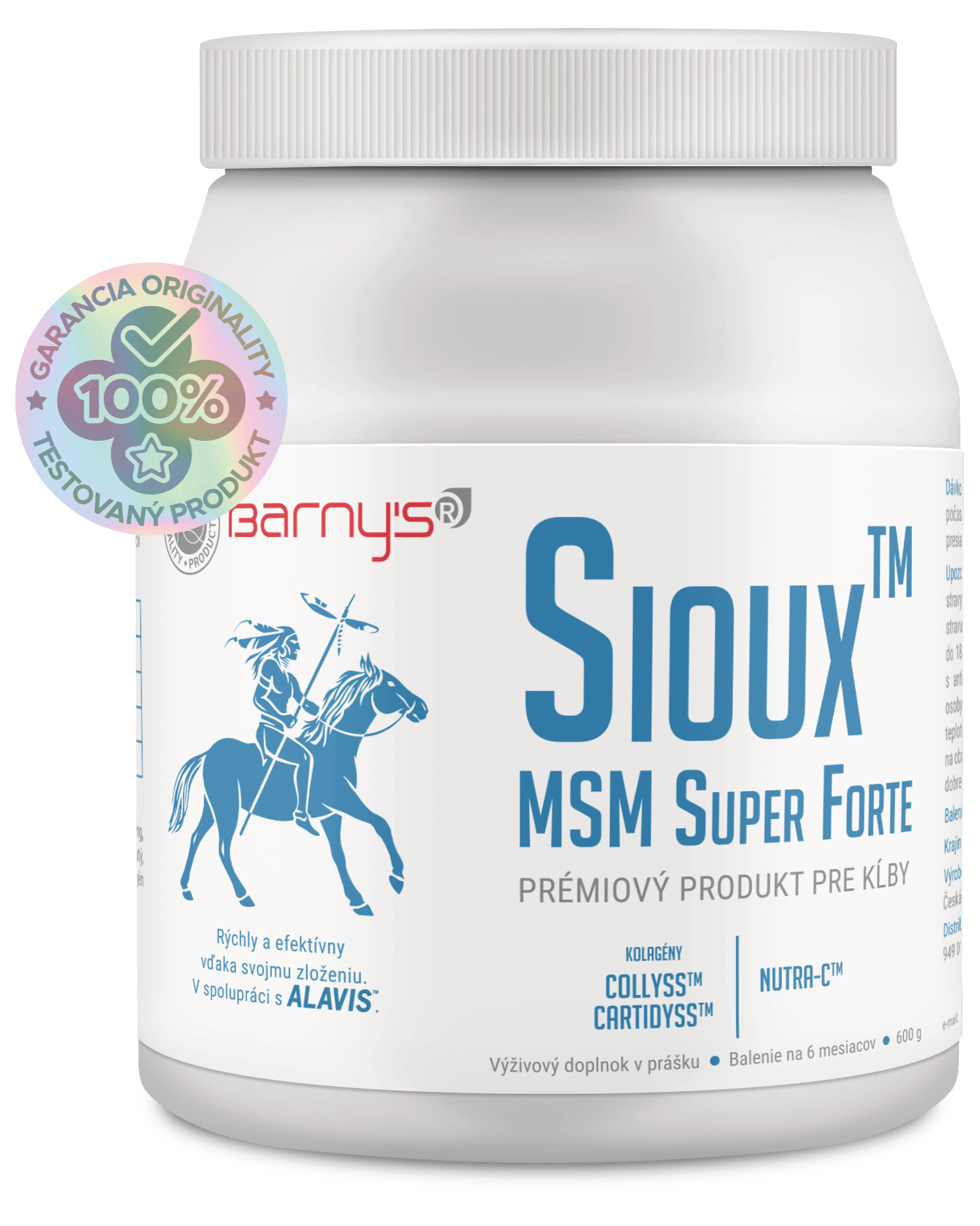 Barnys SiouX MSM